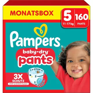 Pampers Baby-Dry Pants 12 - 17 kg 160 St.