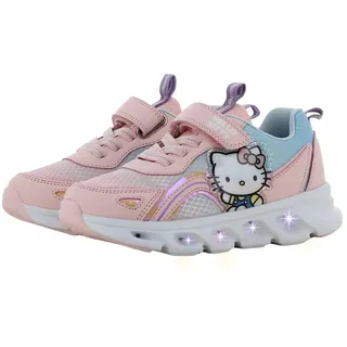 Leomil Hello Kitty Turnschuhe Mädchen mit LED, Schuhe Kinder | Kinderschuhe Mädchen, Blinkschuhe Kinder, Ideal for Schule und Freizeit, Sanrio, Geschenk