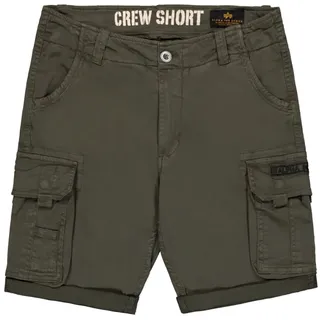 Alpha Industries Crew Short Cargo-Shorts Grau 31