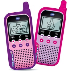 Bild von Kidi Talkie Rosa – Walkie-Talkie für Kinder mit Display und Spielen, elektronisches Lernspielzeug – französische Version