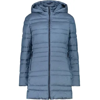 CMP Damen Parka Snaps Hood 34K3176M, Light Blue, D38, Woman