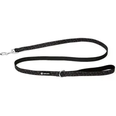 PawLove Paw Love - Hundeleine (Medium, 2x 150cm) - Schwarz (Hund), Halsband + Leine