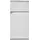 KDI 12S2 Einbau-Kühlgefrierkombination (173 l, 1220 mm hoch, Silber)