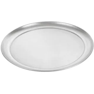 Teller Flach Pizza Ø 28 Cm Silberfarben Aluminium - 100 Un.