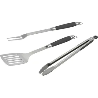 SET BBQ Schwarzer Pfeffer Mit Grillgabel, Zange Und Spatel Barbecook