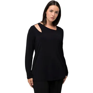 Ulla Popken, Damen, große Größen, Shirt mit Cut-Out