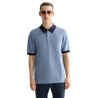 Scotch & Soda Herren Knitted Polo Shirt Polohemd (1er Pack)