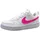 Court Borough Low Recraft Kids White / Laser Fuchsia 39