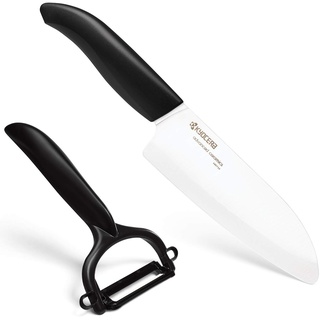 Kyocera Cut & Peel-Set mit GEN Santoku-Keramikmesser 14 cm