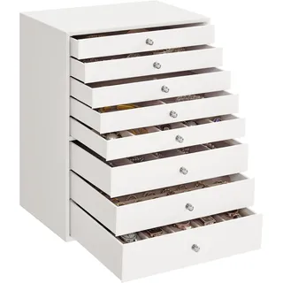 Songmics Schmuckboxen mit 8 Ebenen
