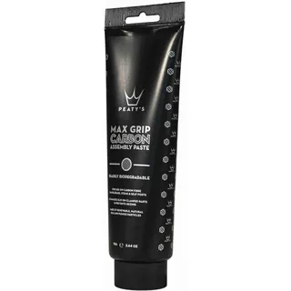 Peaty's Max Grip Carbon Montagepaste - Carbon Paste Fahrrad zur Vermeidung von Verrutschen, schwarz