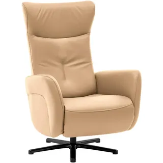 Beldomo Speed Relaxsessel , Honig , Leder , Echtleder , Rindleder , 76x112x83 cm , Goldenes M , Fußauswahl, Lederauswahl, Stoffauswahl, Relaxfunktion, Liegefunktion , Wohnzimmer, Sessel, Ledersessel