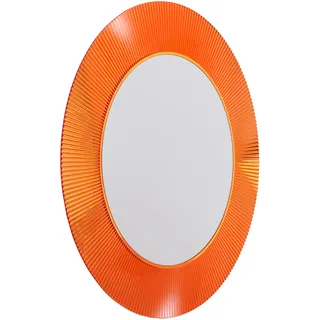 LAUFEN KARTELL All Saints Spiegel, mit indirekter LED Beleuchtung, H3863330820001, Farbe: Mandarine