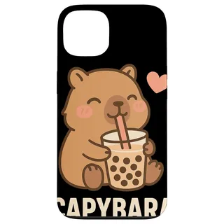 Capybara Mit Bubble Tea Kawaii Süßes Tier CAPYBARA Bubble Hülle für iPhone 13
