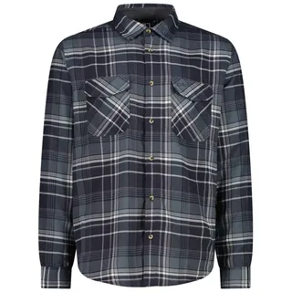 CMP MAN Shirt antracite-ghiaccio-grey (42ZU) 50
