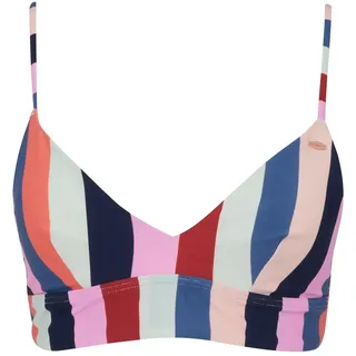O'Neill Damen PW Wave Mix Top Bikinis, Red AOP W/Blue, 44