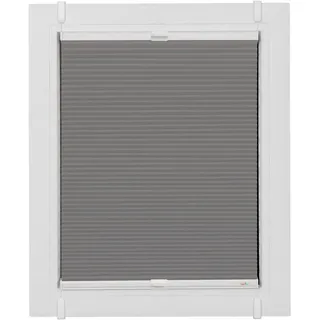 SUNLINES Plissee Start-up Style Honeycomb 80 x 85 cm grau