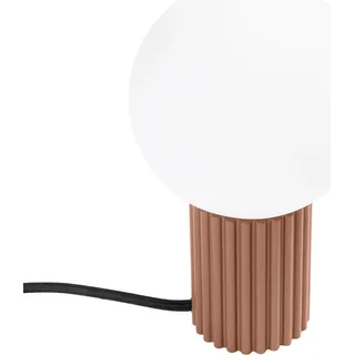 Tischlampe HALO mokka 1xG9 8W Aluminium/Glas 19x12x12cm Sollux Lighting - Braun