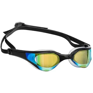 Mad Wave Razor Rainbow Schwimmbrille Mit Spiegelglas - Black - One Size