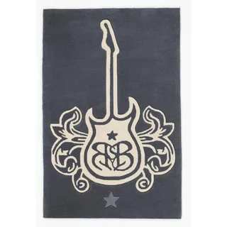 Kinderteppich , Grau, Weiß, Hellgrau , Textil , rechteckig , 130x190 cm , Textiles Vertrauen - Oeko-Tex® , für Fußbodenheizung geeignet , Teppiche und Böden, Teppiche, Kinderteppiche