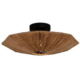 Good & Mojo Deckenleuchte , Braun , Naturmaterialien , Lampen & Leuchten, Innenbeleuchtung, Smart-Home-Lampen, Smart Home Deckenleuchten