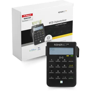 Reiner SCT cyberJack RFID (USB), Speicherkartenlesegerät, Schwarz