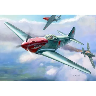Zvezda 500784814-1:48 Yak-3 Soviet WWII Fighter
