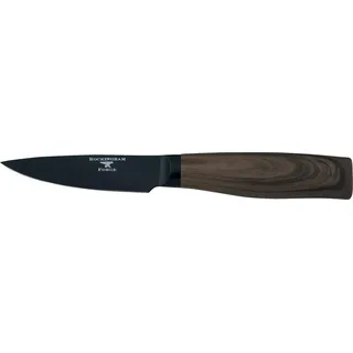 Rockingham Forge Forester Series 3.5” Gemüsemesser – Klinge aus Edelstahl mit einer Schwarzoxid Beschichtung, ergonomischer Griff aus Holz, Beschneidmesser, Schälmesser