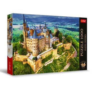 Trefl 10825 Deutschland-Puzzle 1000 Teile, Burg Hohenzollern,