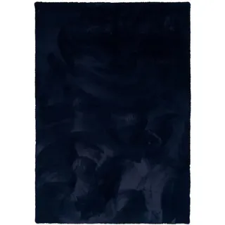 Pergamon Fellteppich 140 x 180 cm Blau