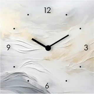 Wanduhr , Multicolor , Metall , 20x20x3.1 cm , Dekoration, Uhren, Wanduhren