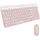 MK470 Slim Wireless Combo DE Set rosa