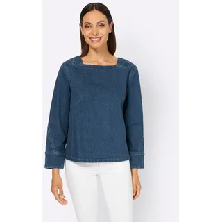 Heine Jeansbluse heine blue-stone-washed