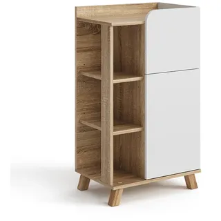 Vicco Unterschrank Karen 50 x 90 cm mit Tür und Schublade