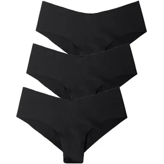 Nina Von C. Hipster »3er Pack Damen Hipster Secret Soft & Shape«, schwarz