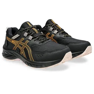 Asics Gel-Venture 9 Waterproof Damen black/stadium orange 37,5