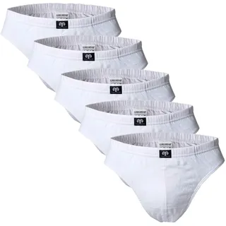 CECEBA Sport Slip unifarben weiß L 5er Pack