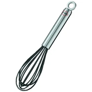 Rösle Schneebesen Schwingbesen, Schwarz, Silber