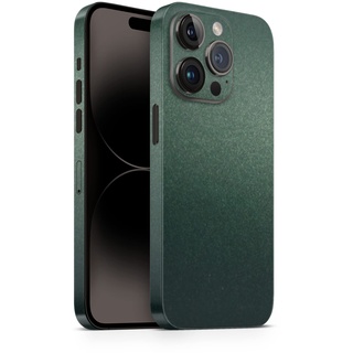 TF Skins Skin passend für iPhone 13 Pro Max Skin/Schutzfolie für die Rückseite und Seiten inkl. Kameraschutz Schutz vor Kratzern Decal Wrap (Pine Green)