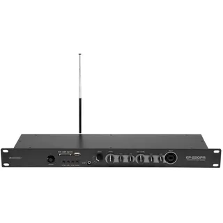 Omnitronic EP-220PR Vorverstärker mit MP3-Player und FM-Radio