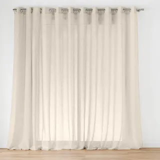 Douceur d'intérieur Douceur d'Intérieur, Ösenvorhang, 400 x 240 cm, Mops Leinen, gewebt