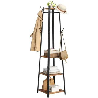 VASAGLE Garderobenständer LCR80X Schwarz