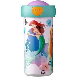 Mepal - Verschlussbecher Campus - Trinkbecher - Auslaufsicherer Wasserflasche für Kinder - Wiederverwendbarer Becher - BPA-frei & Spülmaschinenfest - 300 ml - Disney Princess