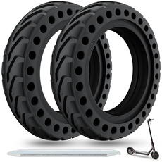 OUXI Xiaomi M365 Reifen, 8,5 Zoll Ersatzreifen Solid Reifen Mit 1 Montagewerkzeug Für Mijia Mi Xiaomi M365/M365 Pro Elektro-Scooter Vollgummi Tyre Reifen, 8.5 Zoll Ersatzräder
