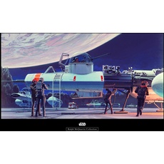 Bild Wandbild Star Wars Hangar 70 x 50 cm