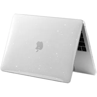 techprotect Tech-Protect SmartShell Case for MacBook Air 13" M2 / M3 / 2022–2024 - Clear Glitter