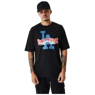 New Era Los Angeles Dodgers Mlb Arch Graphic Kurzarm-t-shirt - Black Navy - M