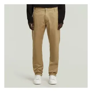 G-Star für Herren. D26400-C105-B444 Morry Konisch zulaufende Chino-Hose braun (36/32), Lässig, Bio-Baumwolle, Nachhaltig