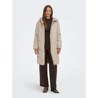 JDY Steppmantel "JDYULRIKKA WATER REP PUFFA OTW NOOS", simply taupe