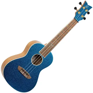 Ortega RUEL-MBL Element Serie Konzert Ukulele Metallic Blue